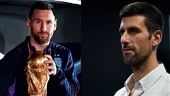 Hai huyền thoại Messi và Djokovic bất ngờ ‘đụng’ nhau trong nhà hàng